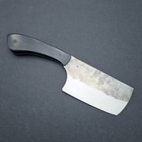 Image 1 of Herb cleaver with buffalo horn handle