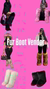 Image 1 of Fur Boot Vendor
