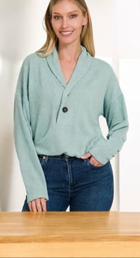 Textured Long Sleeve Top