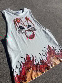 Image 4 of AREA 34 Metallic  Sleevless Tee