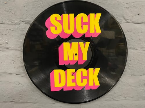 Image of Suck My Deck 12 Inch Vinyl Pink/Yellow