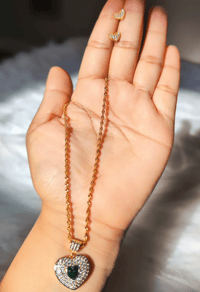 Image 8 of Amaya_ Premium Quality AD Pendant set 