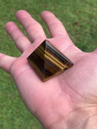 Image 9 of Tiger’s Eye Pyramid #1858