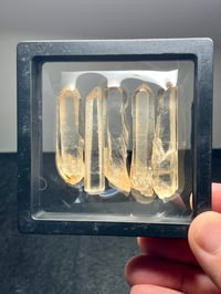 Image 4 of Golden Quartz Points Congo Africa #2733