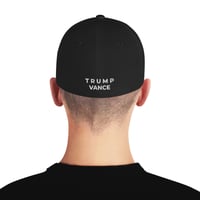 Image 18 of Make America Great Once Again - Trump Vance - Flex Fit Structured Twill Cap