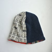 Image 3 of Reworked Reversible Beanie Coogi x Scarlet Cotton