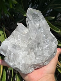 Image 20 of Clear Quartz Points Cluster Statement Piece #2446