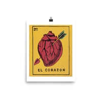 Image 2 of LOTERÍA EL CORAZON POSTER