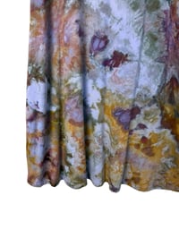 Image 3 of S Jersey Knit Pocket Tank Dress in Earthy Watercolors Ice Dye