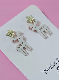 Image 1 of Scandi Reindeer Dangles - SKU 590