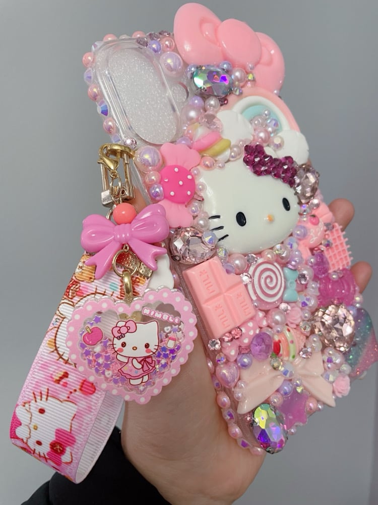 bling kawai kitty phonecase PM8