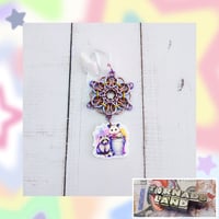 Pastel Trash Babies Snowflake Ornament