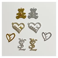 Assorted new alloy charms