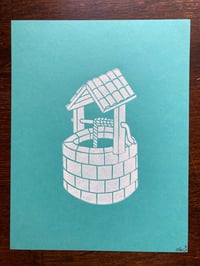 Image 2 of 'Make a Wish' blockprints