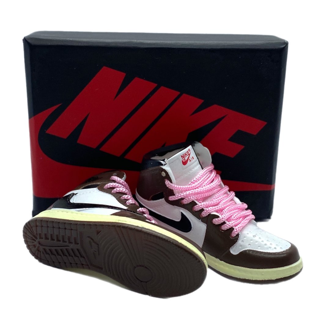 LC BOARDS Finger Shoes Travis Scott Jordan's Brown LC Boards Fingerboards