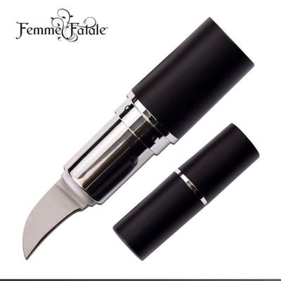 Image of Femme Fatale Lipstick Knife Black