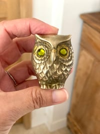 Image 5 of Petit hibou en laiton