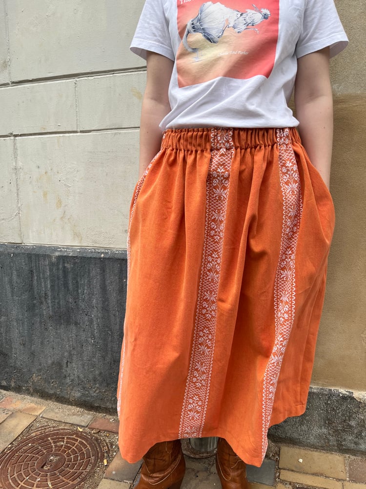 Image of Orange skirt (xs-xxl)