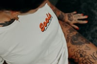 Image 5 of "Mama Didnt Raise No Bitch" Off-White Shirt By Jools