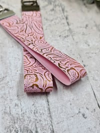Image 10 of Vintage Embossed Wristlet Keychain