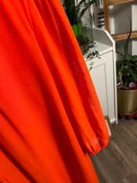 Image 2 of sheer bright dress