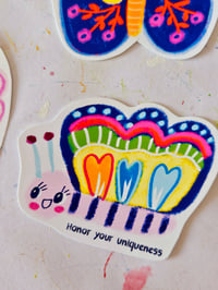 Image 4 of Butterflies sticker pack