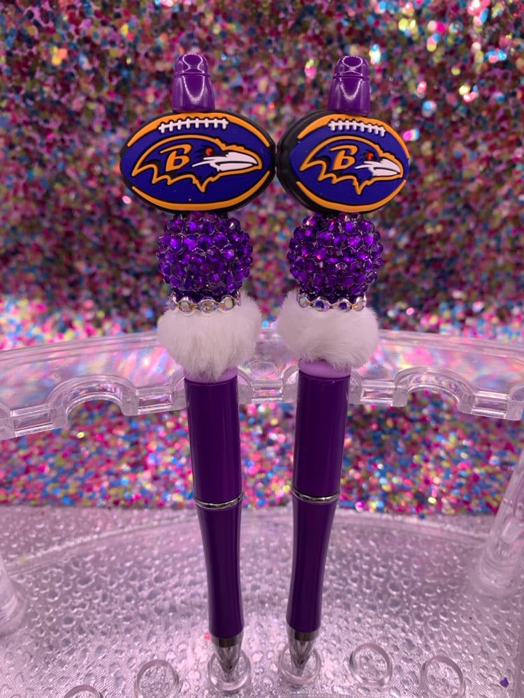 Image of Football pen with Fur 