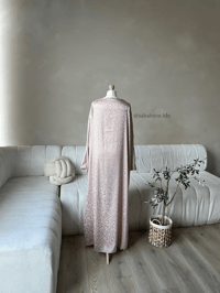 Image 2 of Noor Blush Maryam Abaya (PRE-ORDER ONLY)