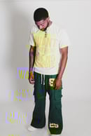 Image 3 of Cream/ Olive Green Set 