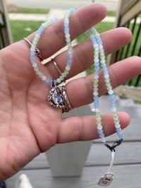 Image 3 of Crystal Moon Necklace