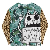 Image 3 of PLANTBOT/LEOPARD Sweatshirt 