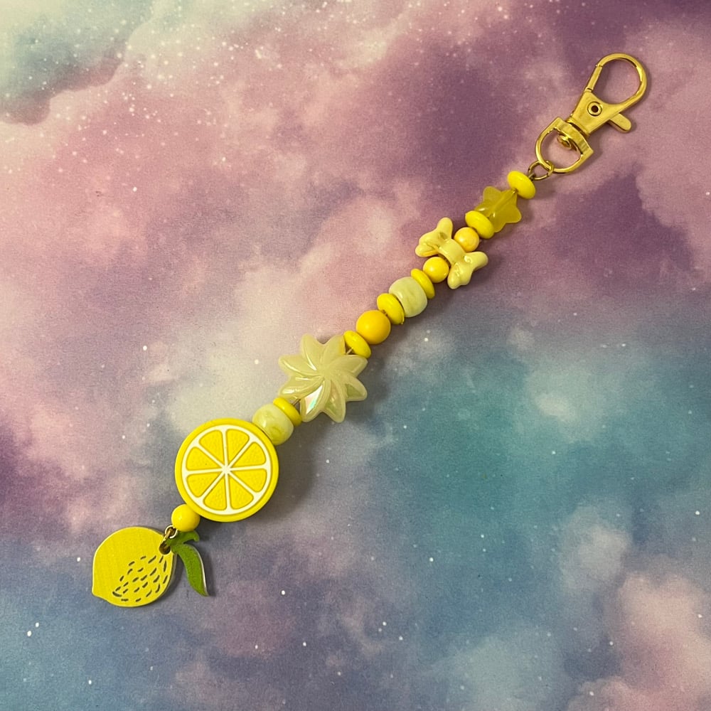 Image of Citrus Fruit Keychain Collection