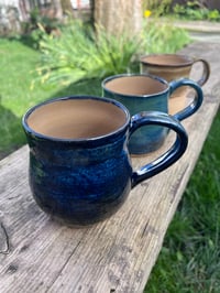 Image 3 of Big 400ml Blue Mug