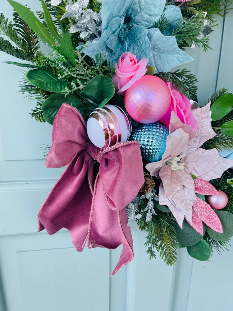 Image of 40cm Christmas Pink and Blue 