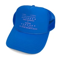 Image 2 of You Just Eyeballed Trucker Hat- Blue