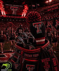 Image 3 of TEXAS TECH Red Raiders Custom Handknit Golf Club Cover football College fan GIFT
