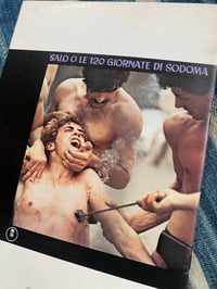 Image 9 of "Salo: 120 Days of Sodom," original Japanese lobby image booklet.