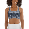 ST FELA COUTURE SPORTS BRA - DENIM PRINT