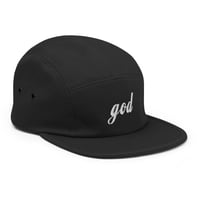 Image 3 of 5 Panel Cap - God has your back 