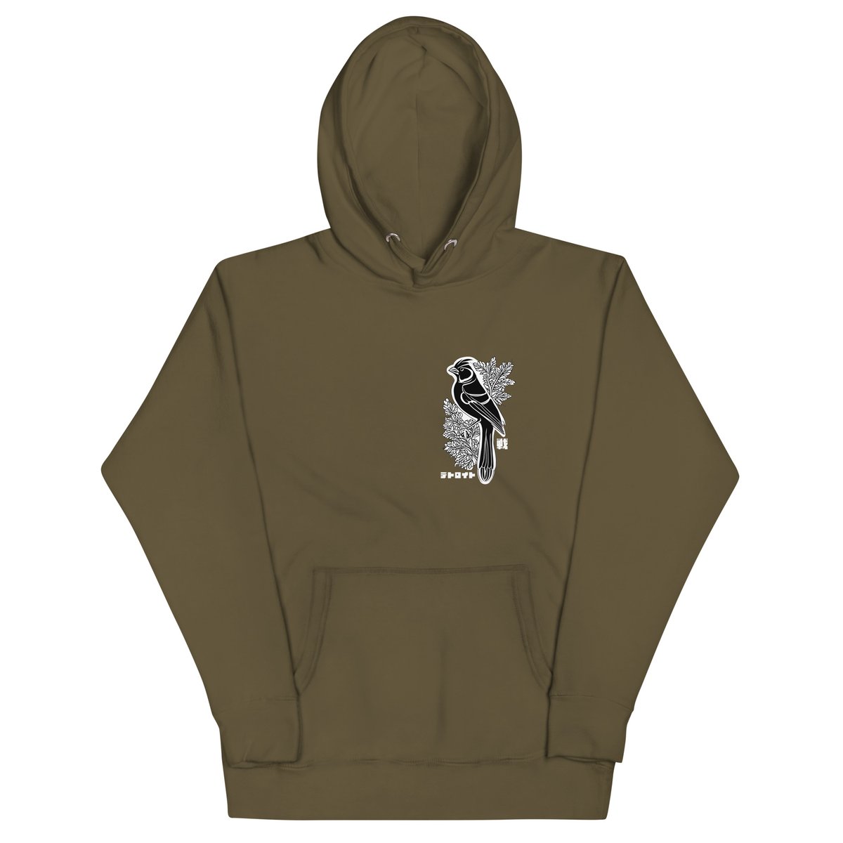 Image of Cardinal Katakana Detroit Kanji Hoodie (5 colors)