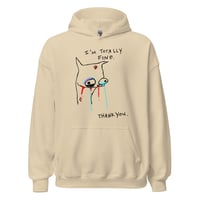 Image 18 of totally fine Unisex Heavy Blend Hoodie | Gildan 18500 copy copy