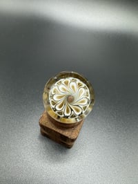 Image 1 of Lotus White and Electrum Hidden UV Marble