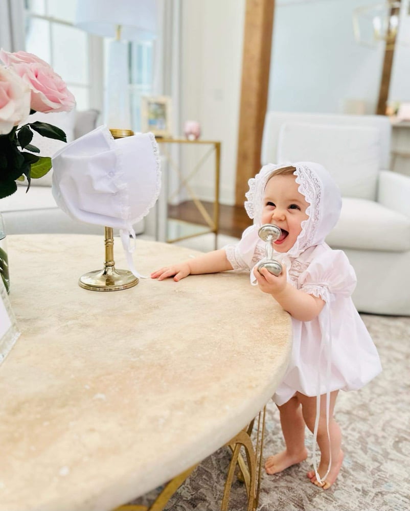 The Claire High Yoke Heirloom Bubble | Elizabeth Layne Heirloom