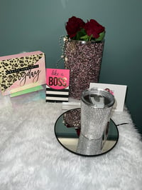 Image 4 of Blinged out wine tumblers