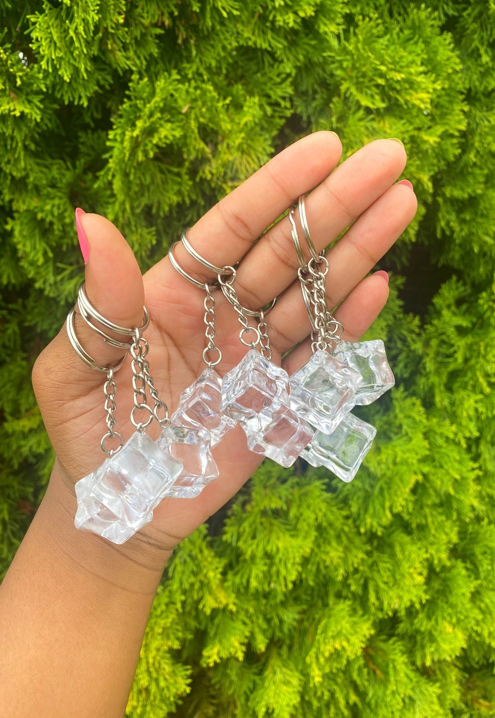 Image of Ice cube Keychain