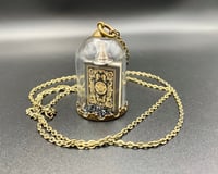 Image 4 of Occult Grimoire Glass Dome Necklace