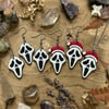 Ghostface Earrings/Necklace