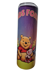 winnie the pooh 20oz sublimation tumbler 