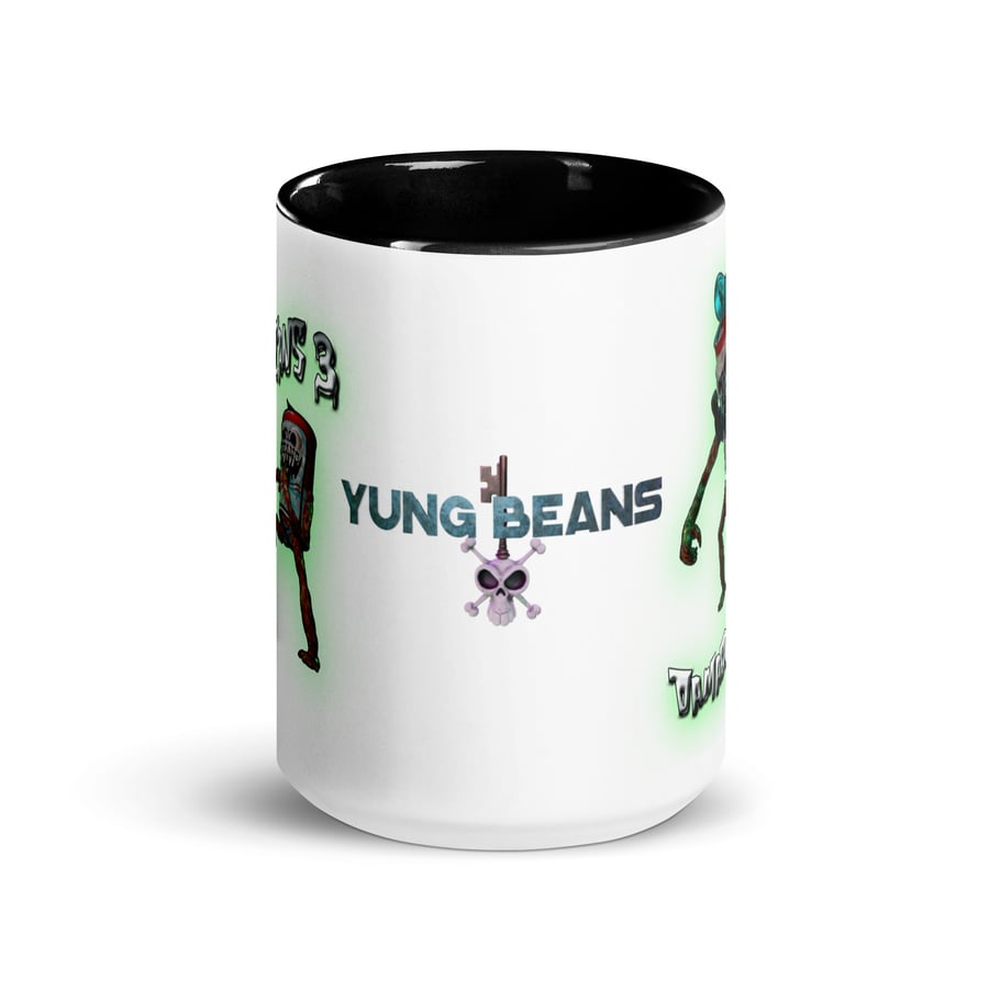 Image of Damaged Cans 3 Mug with Color Inside