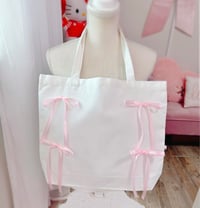 Image 3 of Coquette Cherry Tote Bag 